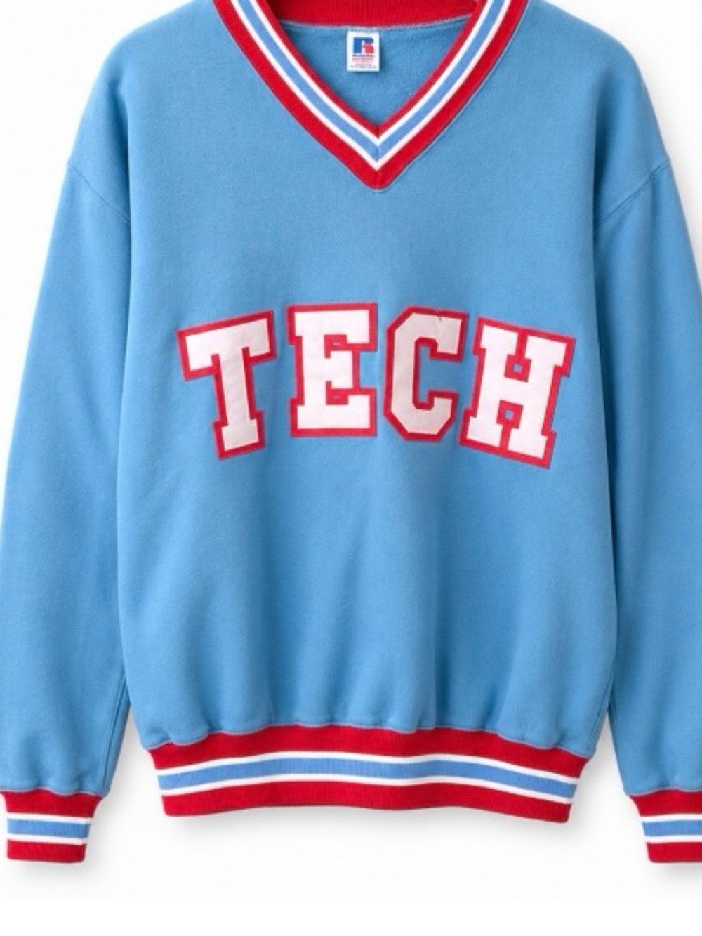 Russel Athletic USA Made TECH V Neck Sweatshirt